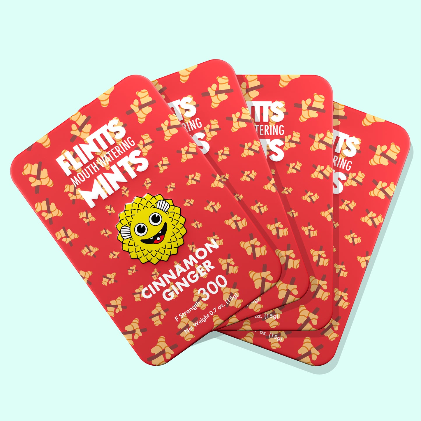 Flintts Mints Cinnamon Ginger - F Strength 300