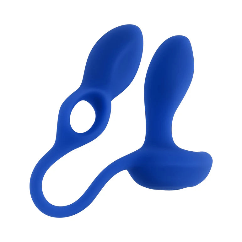 Gender X Back For More Wearable Vibrating Anal Toy Blue