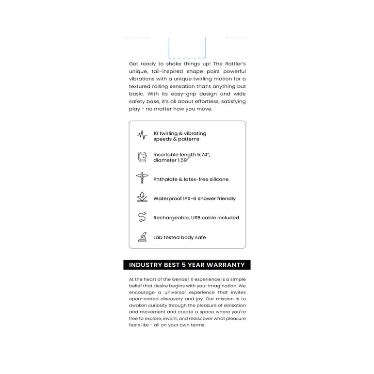 Gender X The Rattler Green