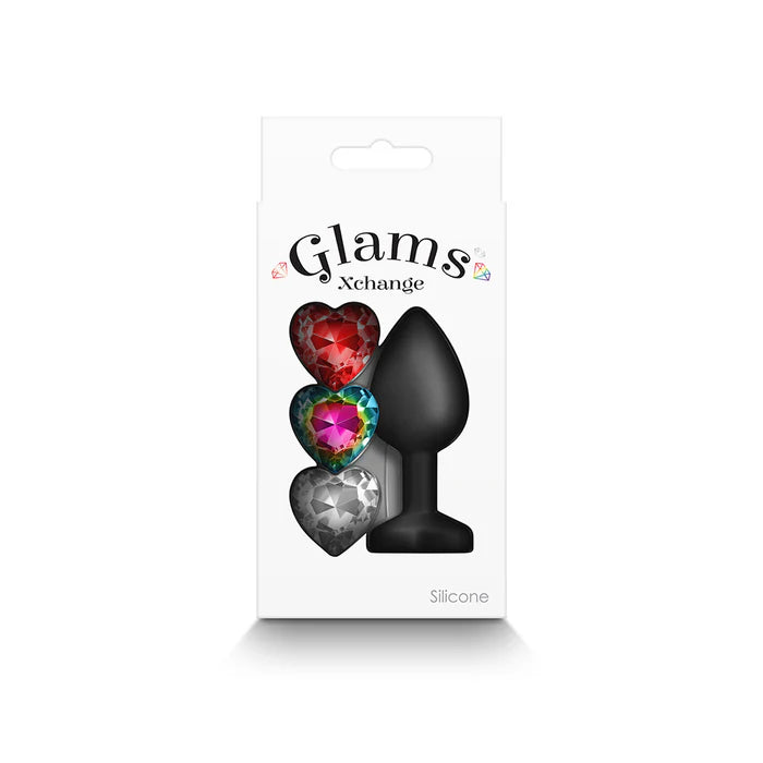 Glams Xchange Heart Anal Plug Small