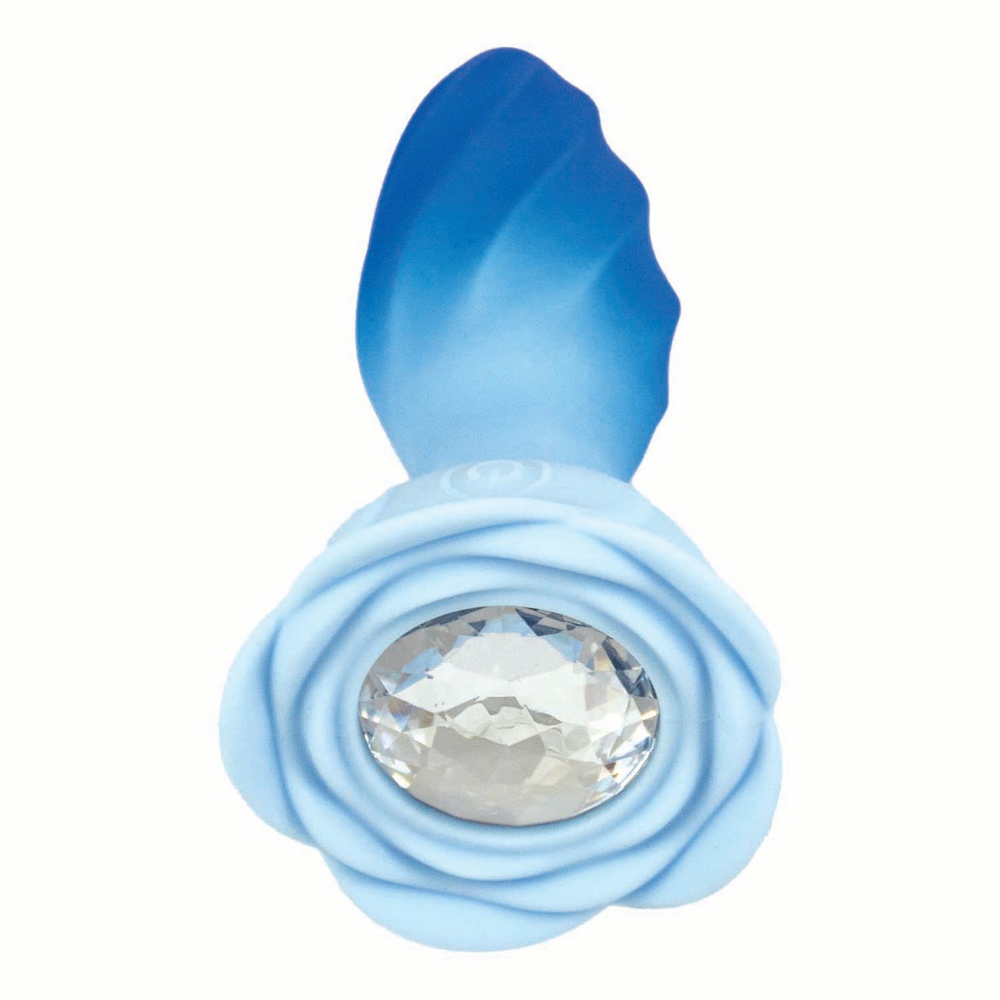 Goddess Remote Control Rotating Jewel Blue Plug