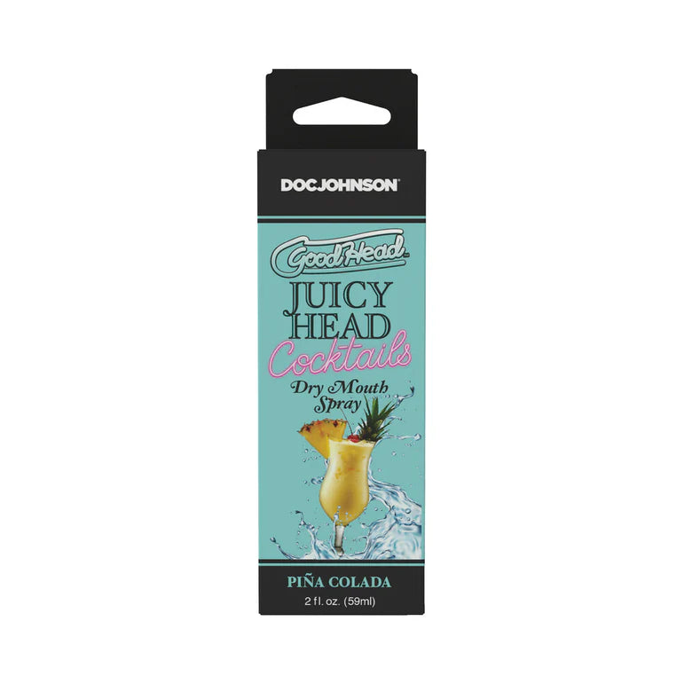 GoodHead Juicy Head Cocktails Dry Mouth Spray Piña Colada 2 oz.