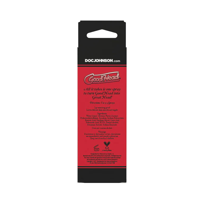 GoodHead Juicy Head Cocktails Dry Mouth Spray Sex on the Beach 2 oz.