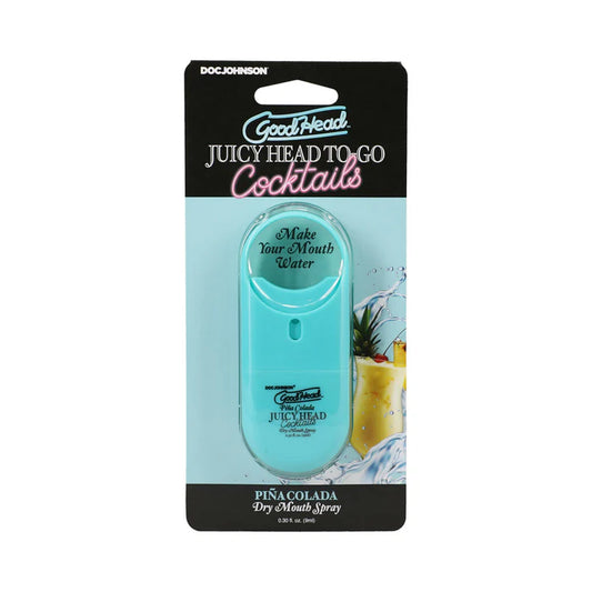 GoodHead Juicy Head Cocktails Dry Mouth Spray To-Go Piña Colada
