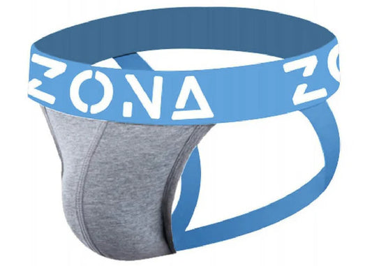 Grey Vibrant Men’s Jockstrap by Zona – Athletic Support