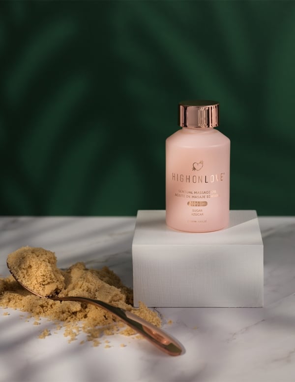HighOnLove CBD Sensual Massage Oil Sugar High
