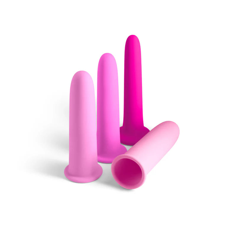 INYA Gliders Pink Silicone Dilator Set by NS Novelties