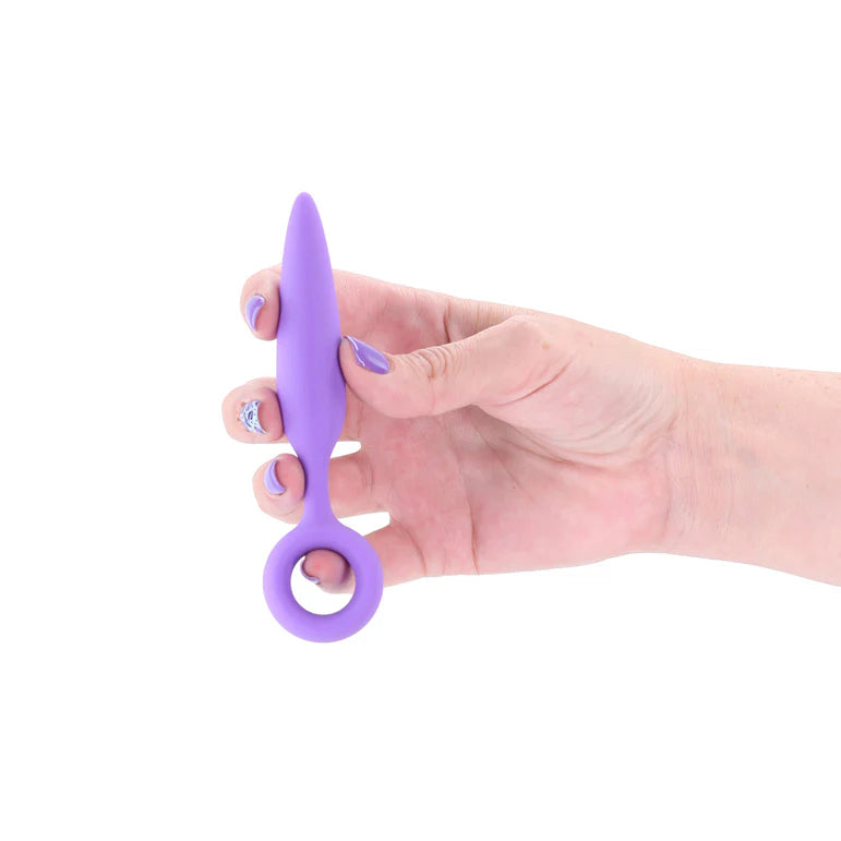 INYA Slide Purple Silicone Anal Plug by NS Novelties