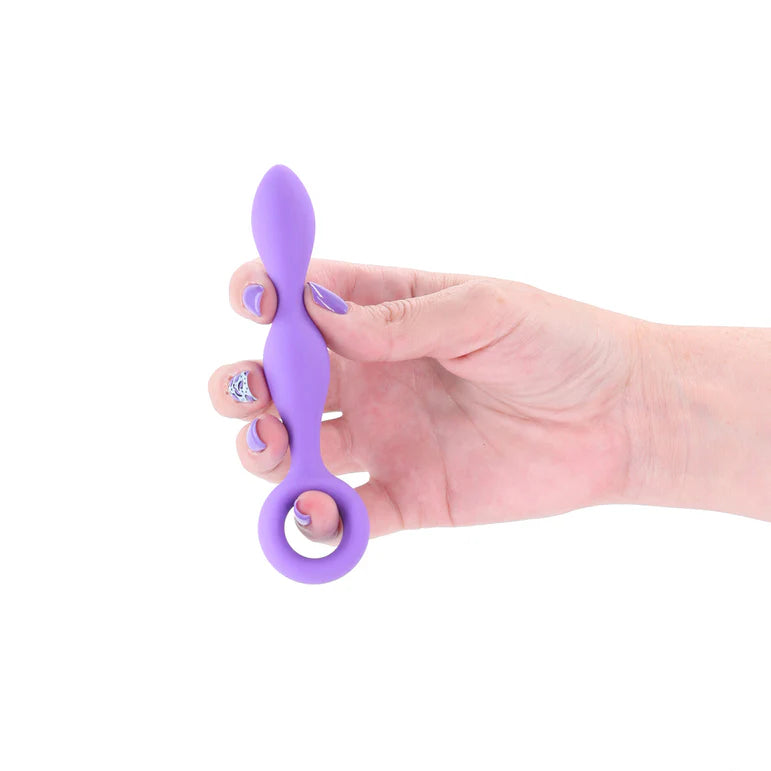 INYA Slim Purple Silicone Anal Plug by NS Novelties
