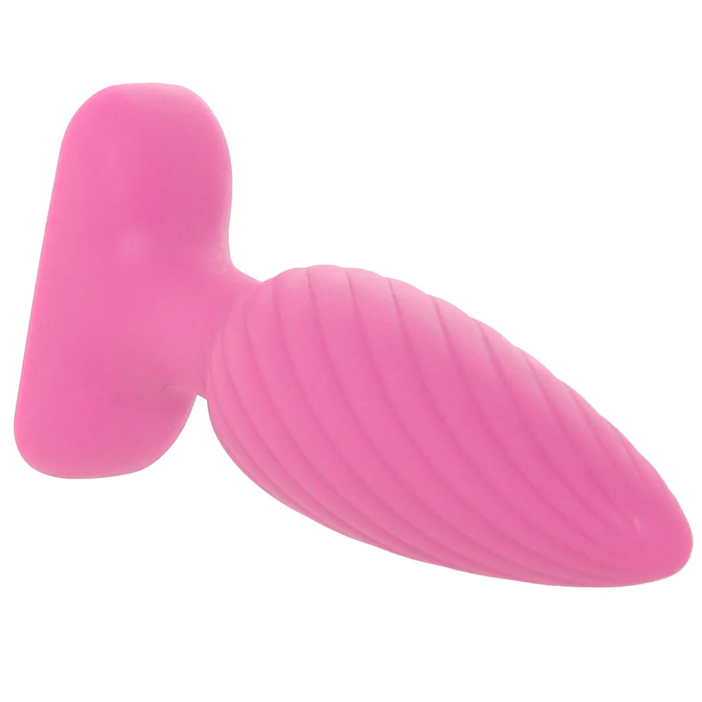 INYA Swirl Pink Vibrating Anal Plug by NS Novelties