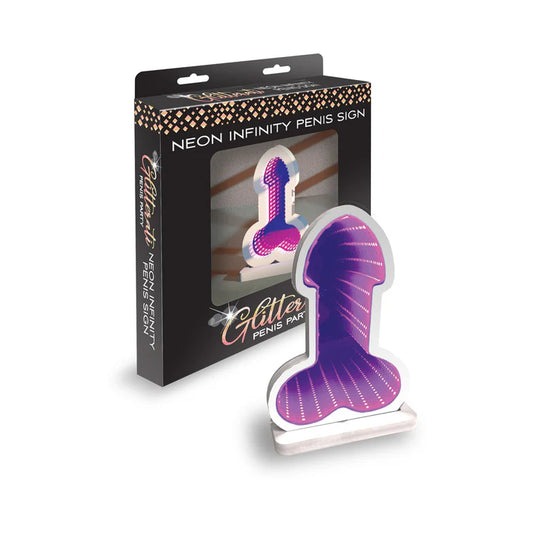 Infinity Penis Light Glitterati Penis Party - Purple