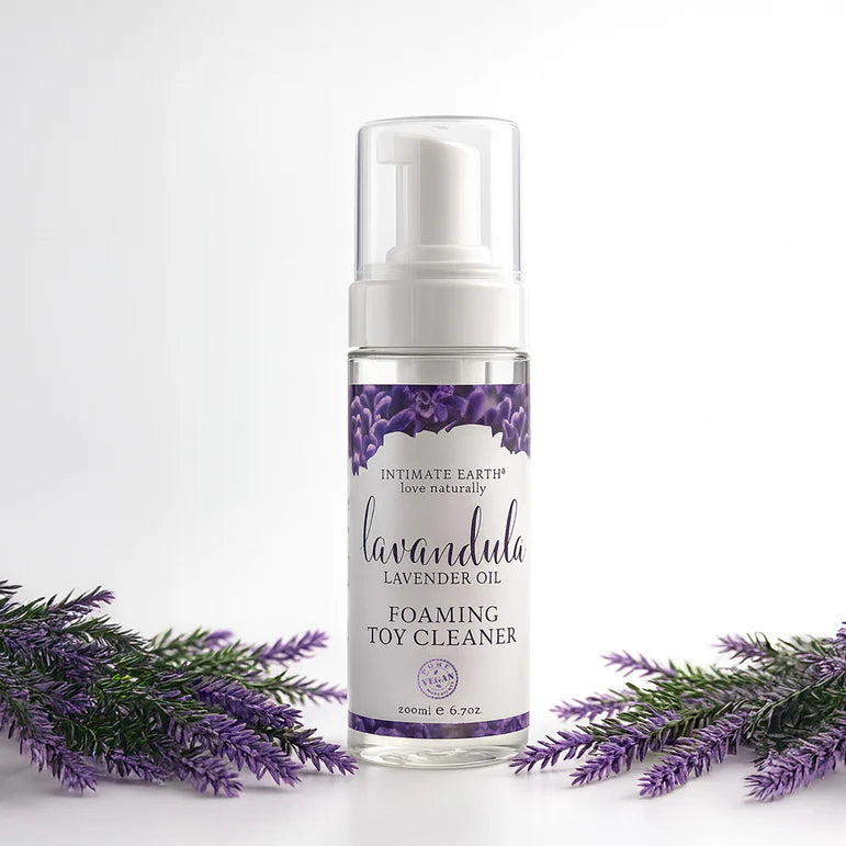 Intimate Earth Lavandula Foaming Toy Cleaner 6.7 oz.