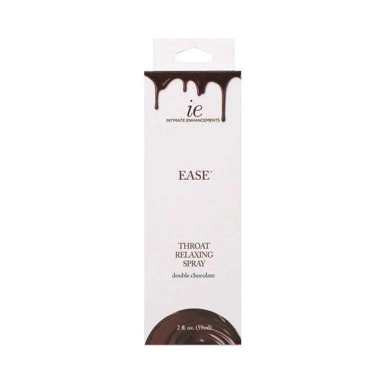 Intimate Enhancements Ease Throat Relaxing Spray Double Chocolate