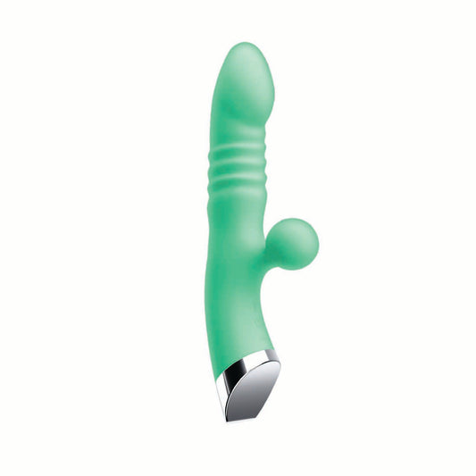 Intruder Thrusting Pleasure Vibe Mint Dual Motor