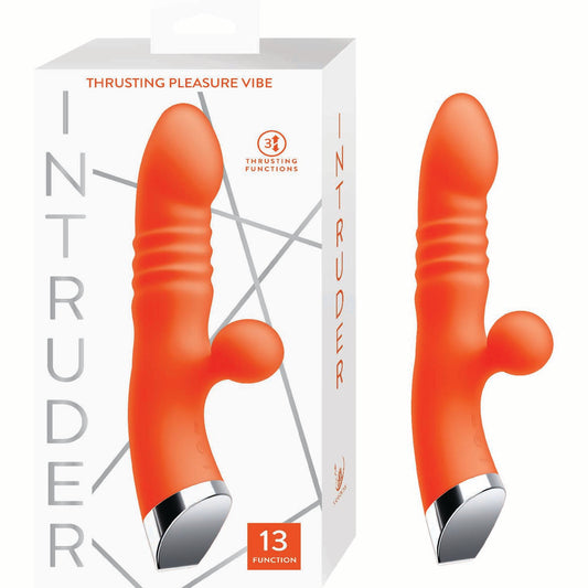 Intruder Thrusting Pleasure Vibe Tangerine Dual Motor