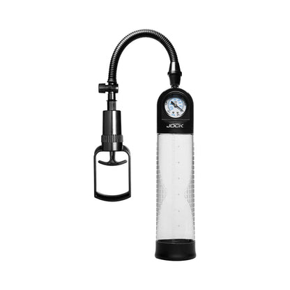 JOCK Pump Up Gauge Penis Pump with Pull Rod