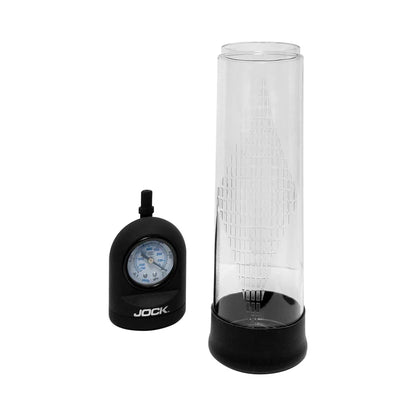 JOCK Pump Up Gauge Penis Pump with Pull Rod