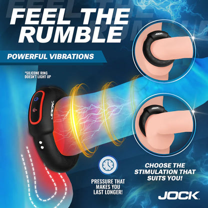 JOCK Rumbler Vibrating & Warming C-Ring