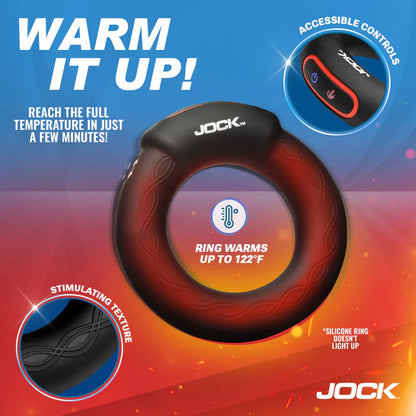 JOCK Rumbler Vibrating & Warming C-Ring