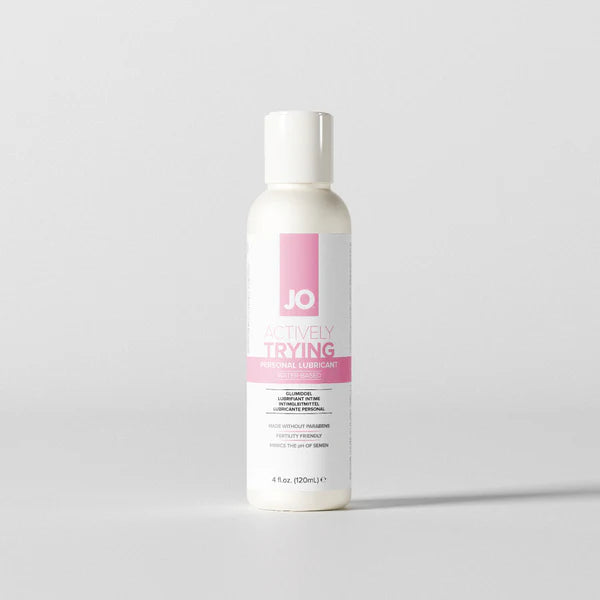 JO Actively Trying Paraben-Free Water-Based Lubricant 4 oz.
