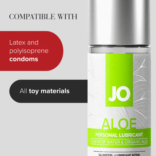 JO Aloe Water-Based Lubricant Original 4 oz.