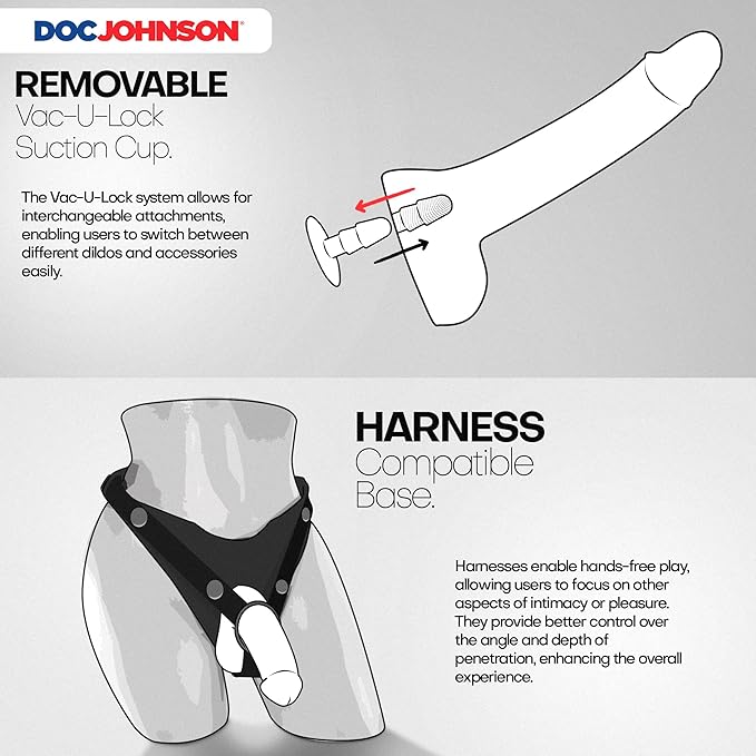 Jason Luv 10in ULTRASKYN Cock with Removable Vac-U-Lock Suction Cup Chocolate