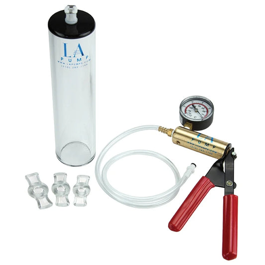 LA Pump Deluxe Erectile Dysfunction Package 2 x 9in, packaged
