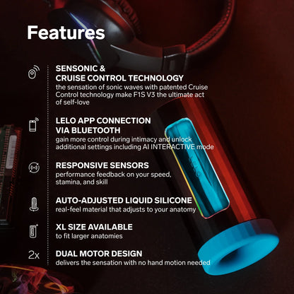 LELO F1S V3 XL Red