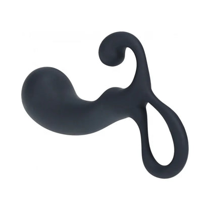 LEVELZ Bulb with Loop Silicone Prostate Massager Small Black