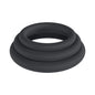 LEVELZ Classic Silicone Cock Ring Set of 3 (L/XL/XXL) Black