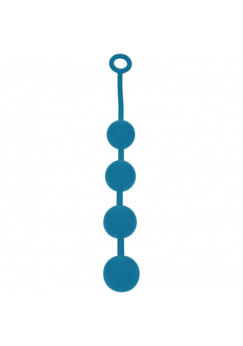 LEVELZ Round Silicone Anal Balls XLarge 50 mm Teal