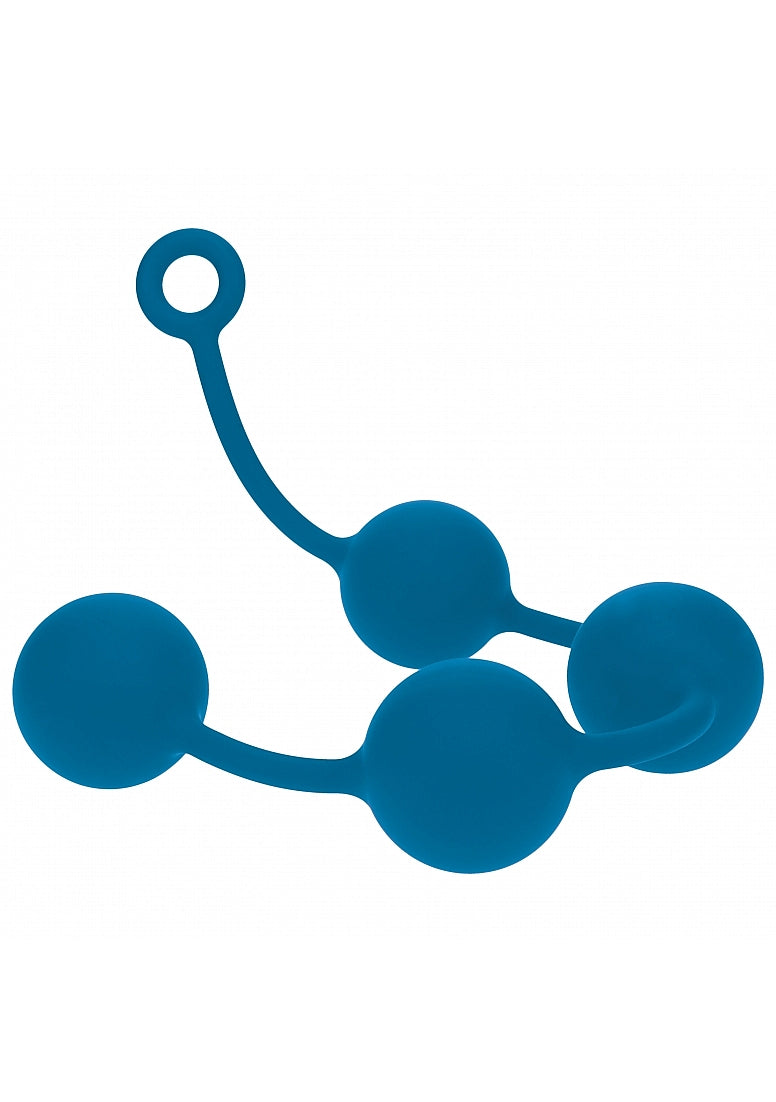 LEVELZ Round Silicone Anal Balls XXLarge 60 mm Teal