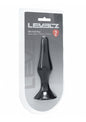 LEVELZ Slim Silicone Anal Plug Large Black