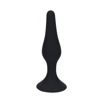 LEVELZ Slim Silicone Anal Plug Medium Black