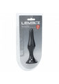 LEVELZ Slim Silicone Anal Plug Medium Black