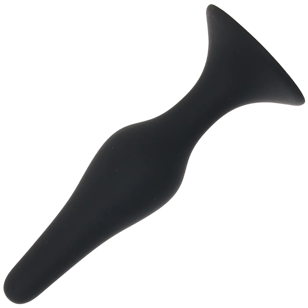 LEVELZ Slim Silicone Anal Plug Small Black