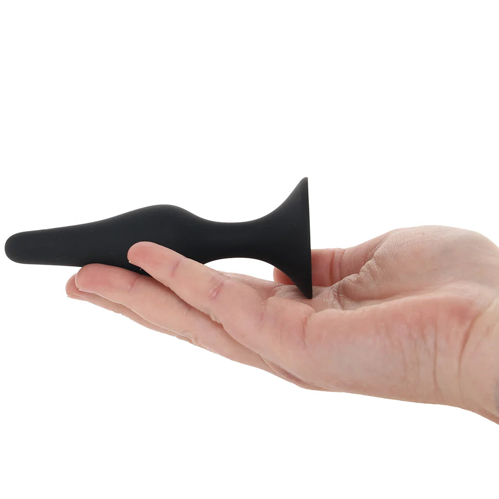 LEVELZ Slim Silicone Anal Plug Small Black