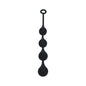 LEVELZ Waterdrop Silicone Anal Balls Large 40 mm Black