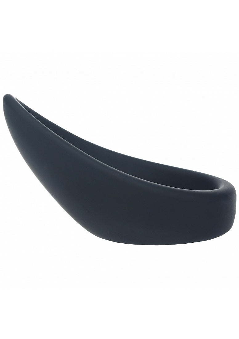 LEVELZ Teardrop Silicone Cock Ring Black