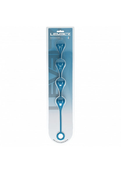 LEVELZ Waterdrop Silicone Anal Balls Large 40 mm Teal