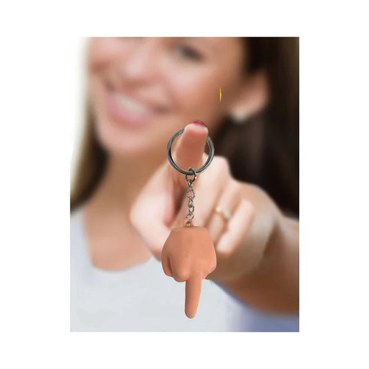 Last Fuck Squishy F-U Finger Key Chain