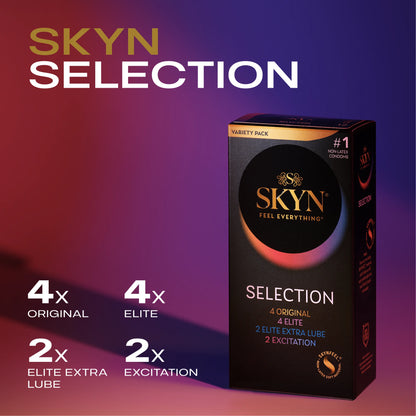 LifeStyles SKYN Selection Non-Latex Condoms 12-Pack