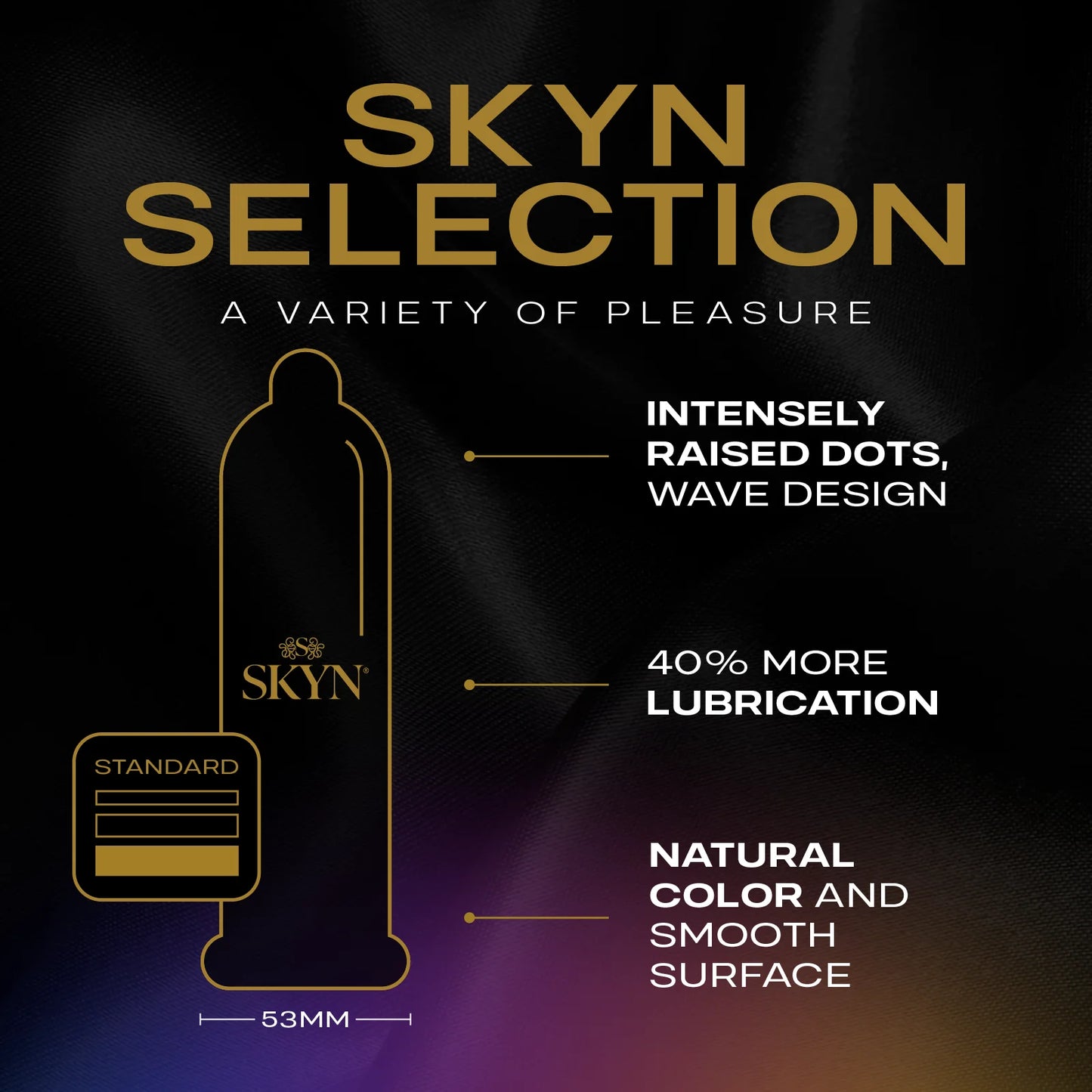 LifeStyles SKYN Selection Non-Latex Condoms 12-Pack