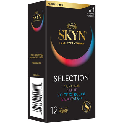 LifeStyles SKYN Selection Non-Latex Condoms 12-Pack