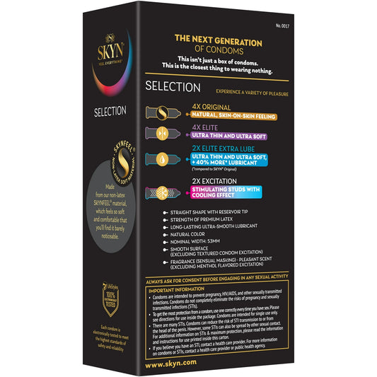 LifeStyles SKYN Selection Non-Latex Condoms 12-Pack