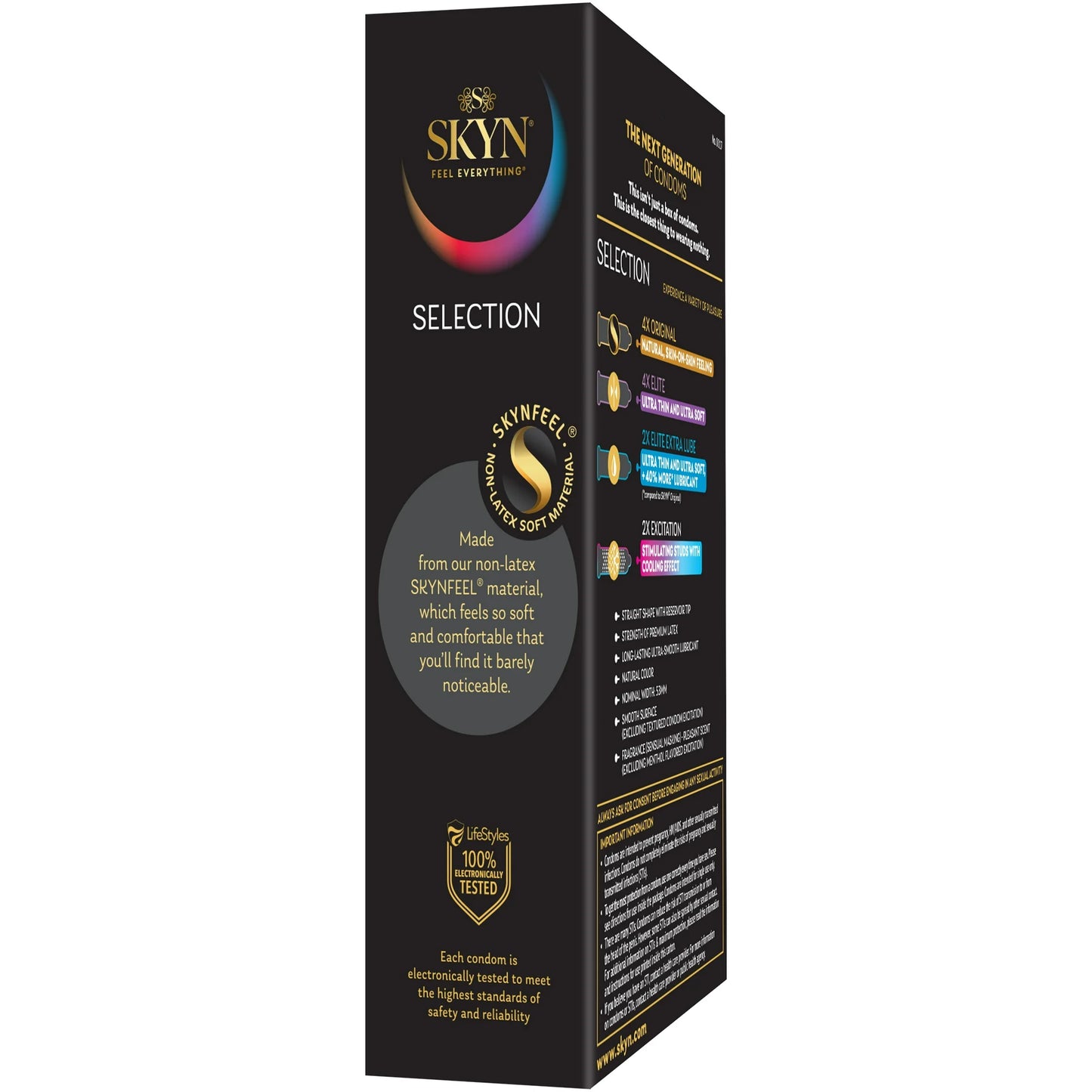 LifeStyles SKYN Selection Non-Latex Condoms 12-Pack