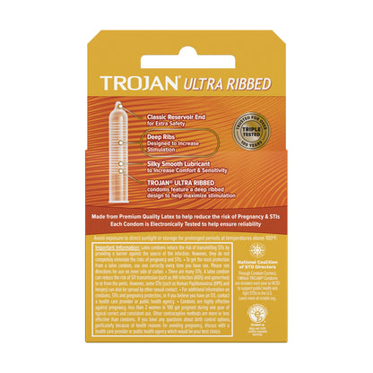 LifeStyles Ultra Ribbed Condoms (3 pack)