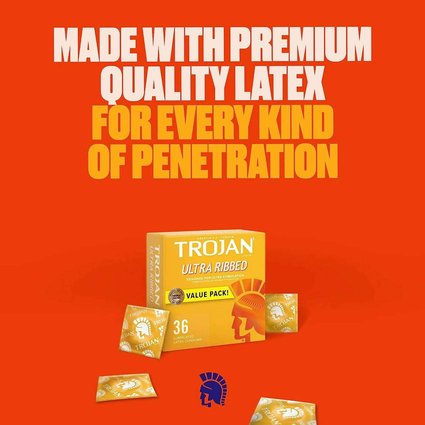 LifeStyles Ultra Ribbed Condoms (3 pack)