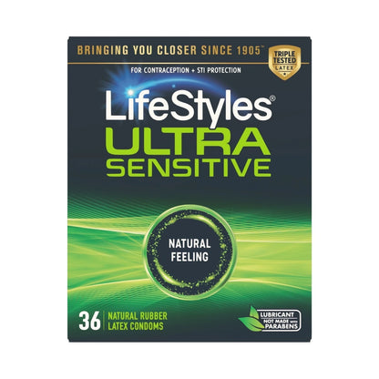 LifeStyles Ultra Sensative Condoms (3 pack)