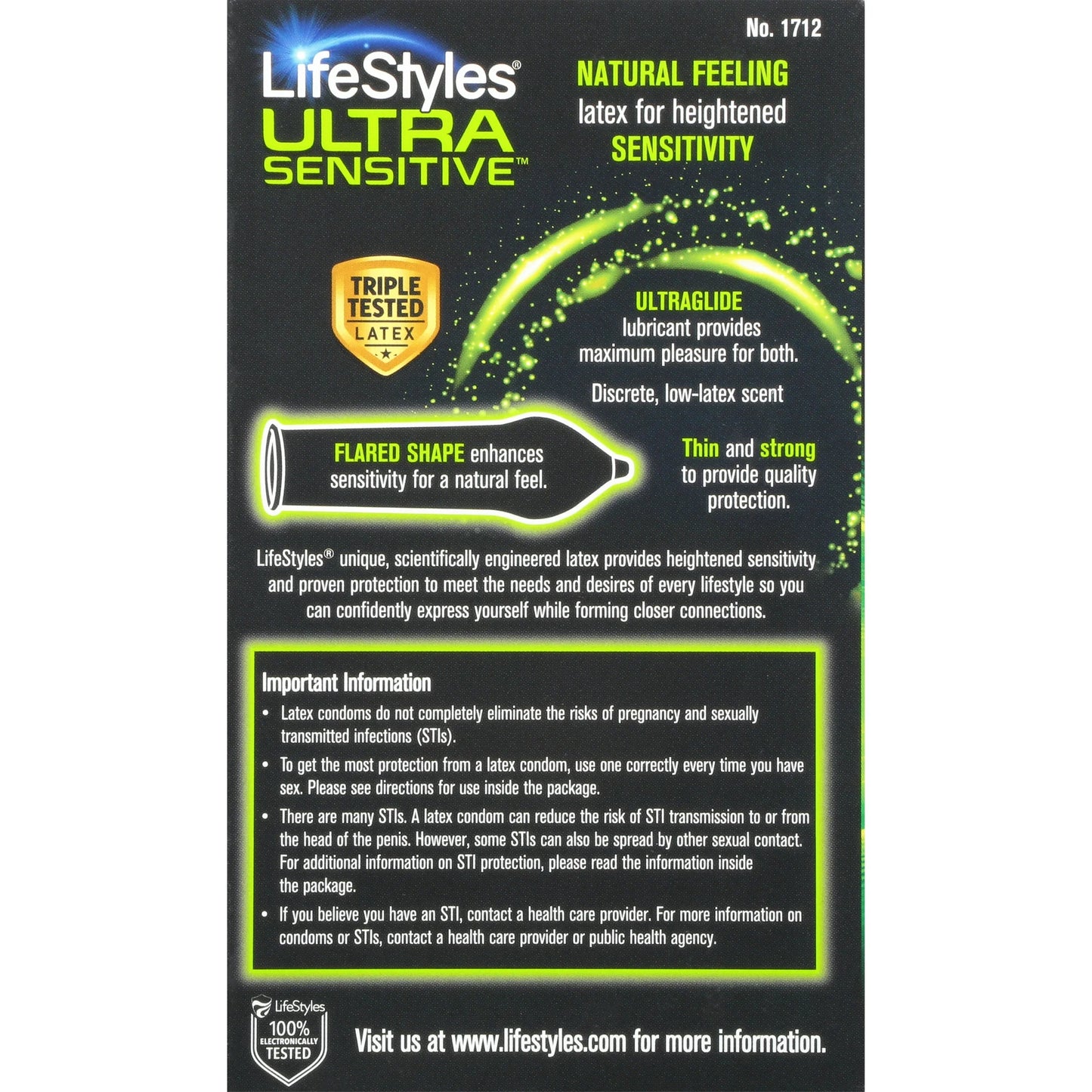 LifeStyles Ultra Sensitive Condoms (12 pack)